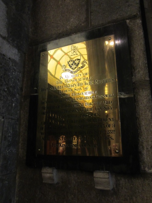 War Memorial Holy Trinity Church St Austell #5