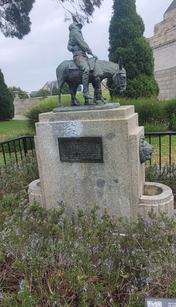 Memorial Private John Simpson and his Little Donkey #3