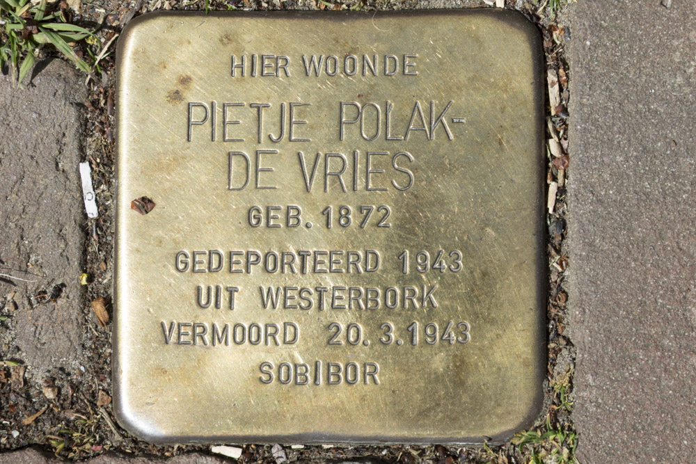 Stumbling Stone Simon Stijlstraat 6 #3