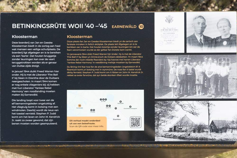 Informatiebord 10 Herdenkingsroute WOII '40-'45 #3