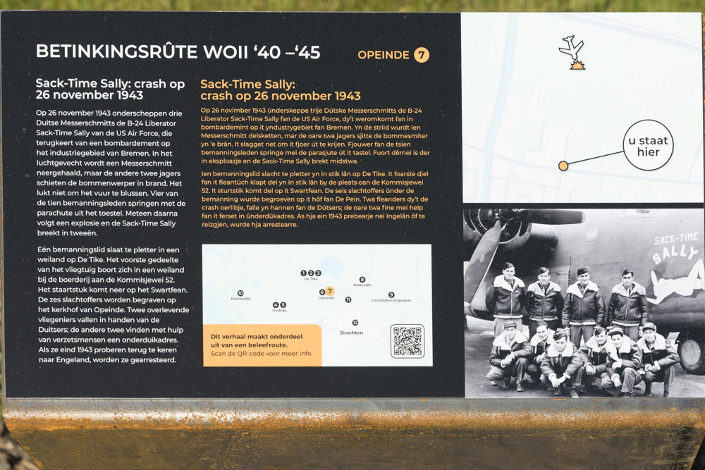 Information Board 7 Remembrance Route WOII '40-'45 #1
