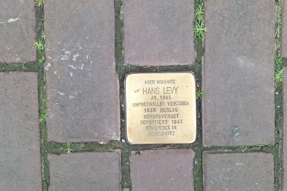 Stolperstein Stechbahn 1 #1