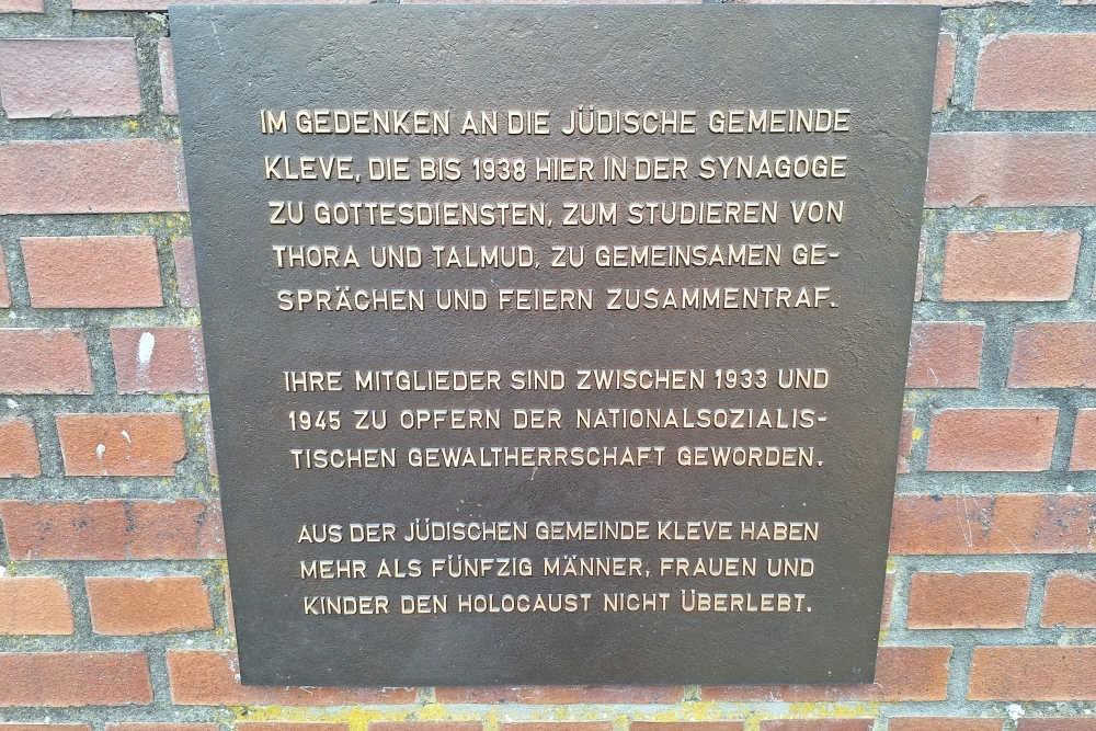 Memorial Crystal Night Kleve #4