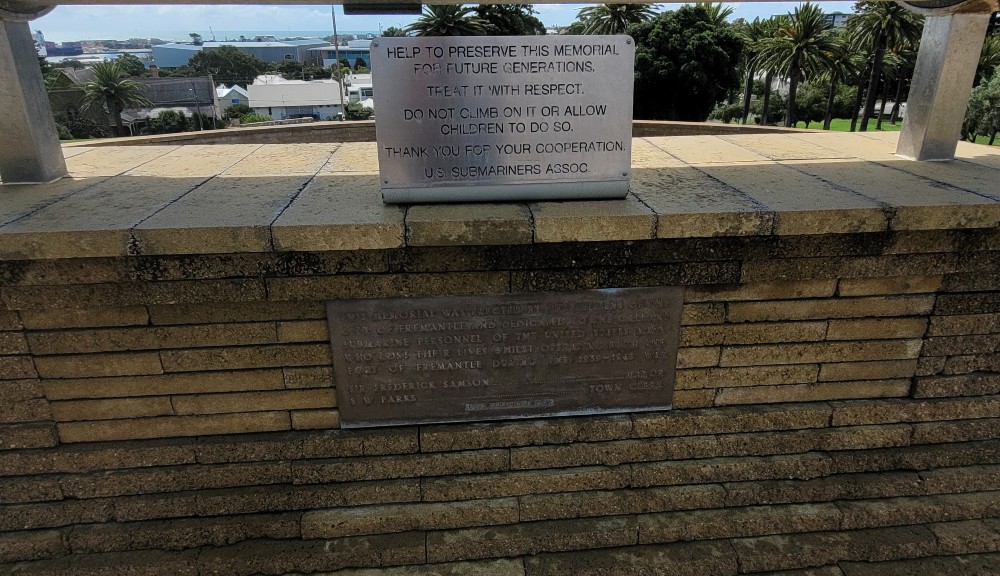 United States Submariners Memorial Fremantle #3