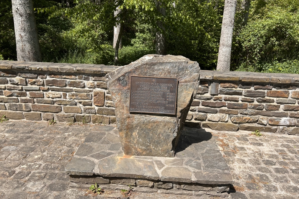 Commemorative plaque Waisempech #1