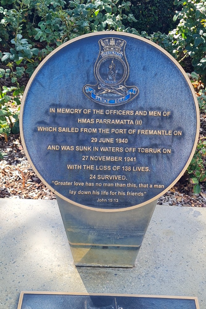 Gedenkteken HMAS Parramatta (II)  #2