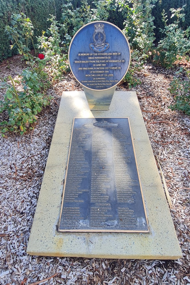 Gedenkteken HMAS Parramatta (II)  #1