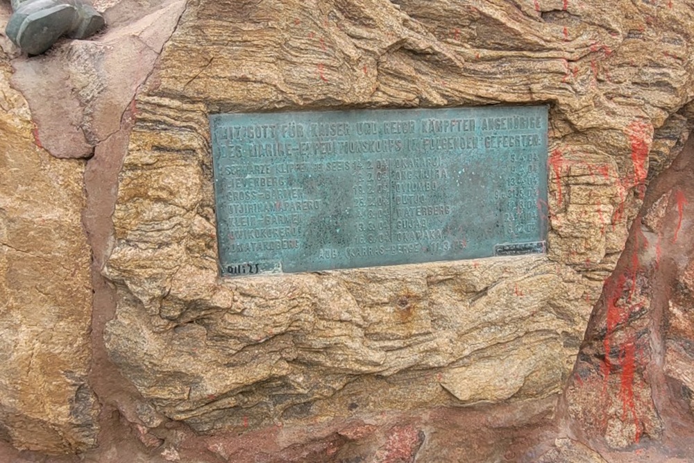 Monument Duitse Marine Swakopmund #3