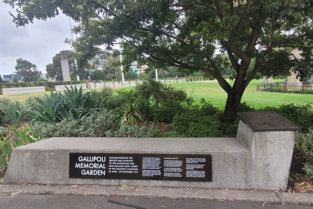 Gallipoli en Lone Pine Herdenkingstuin #1