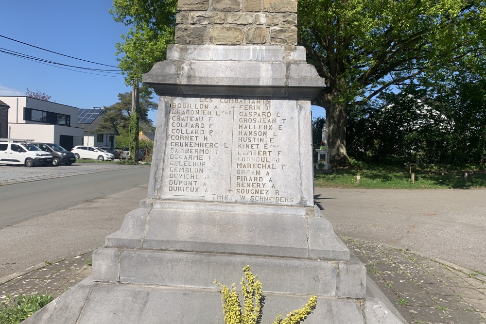 Oorlogsmonument Plainevaux #4