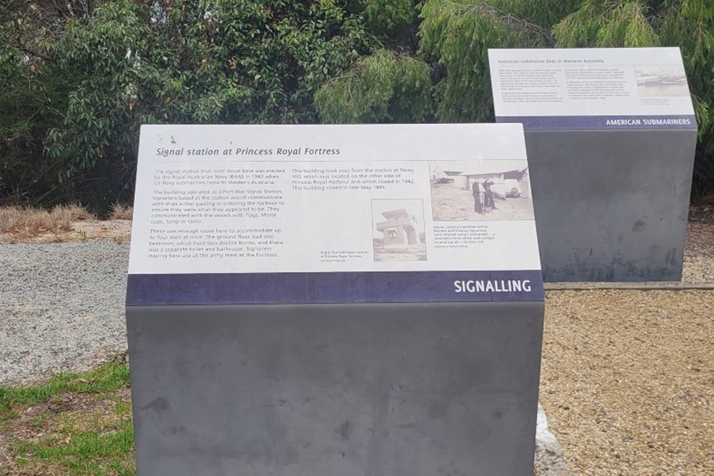 Information Boards Princess Royal Fortress #5