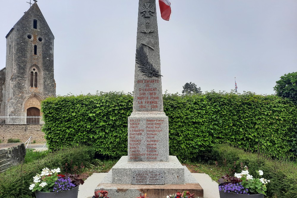 War Memorial Saint-Laurent-sur-Mer #2
