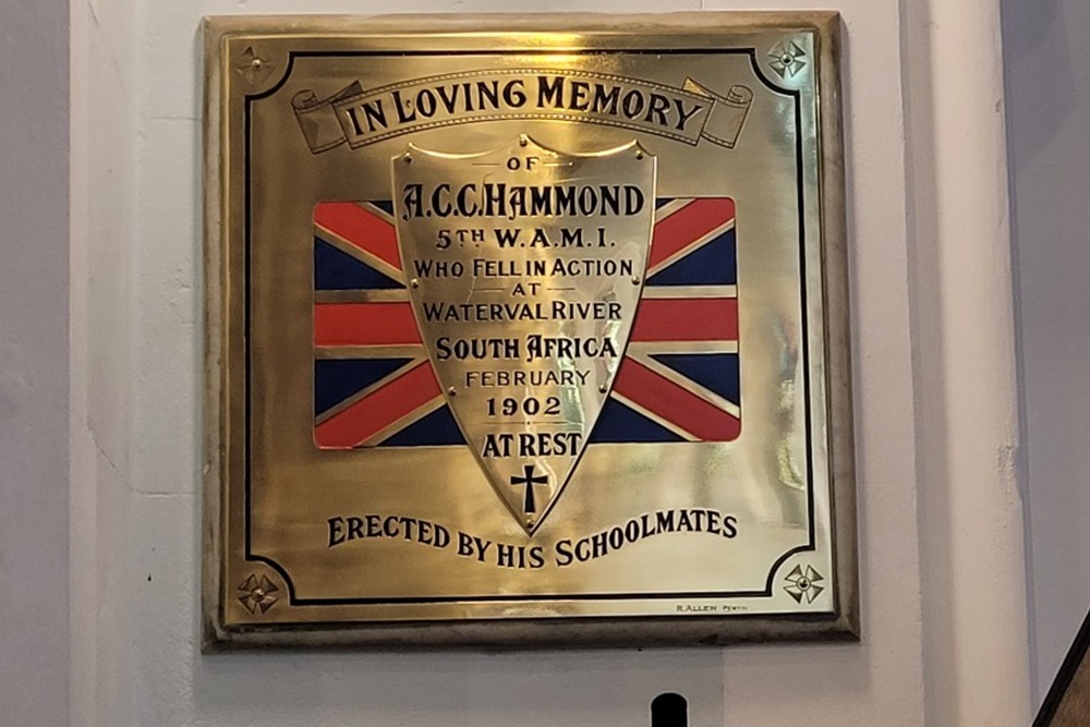 Memorials and Rolls of Honour St John's Church #1