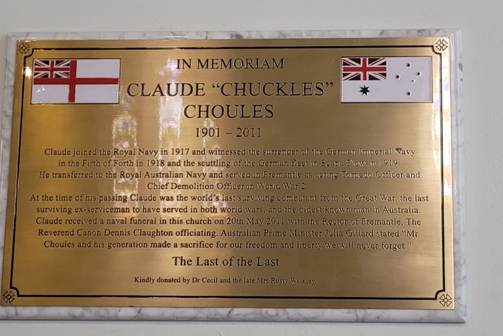 Memorials and Rolls of Honour St John's Church #3