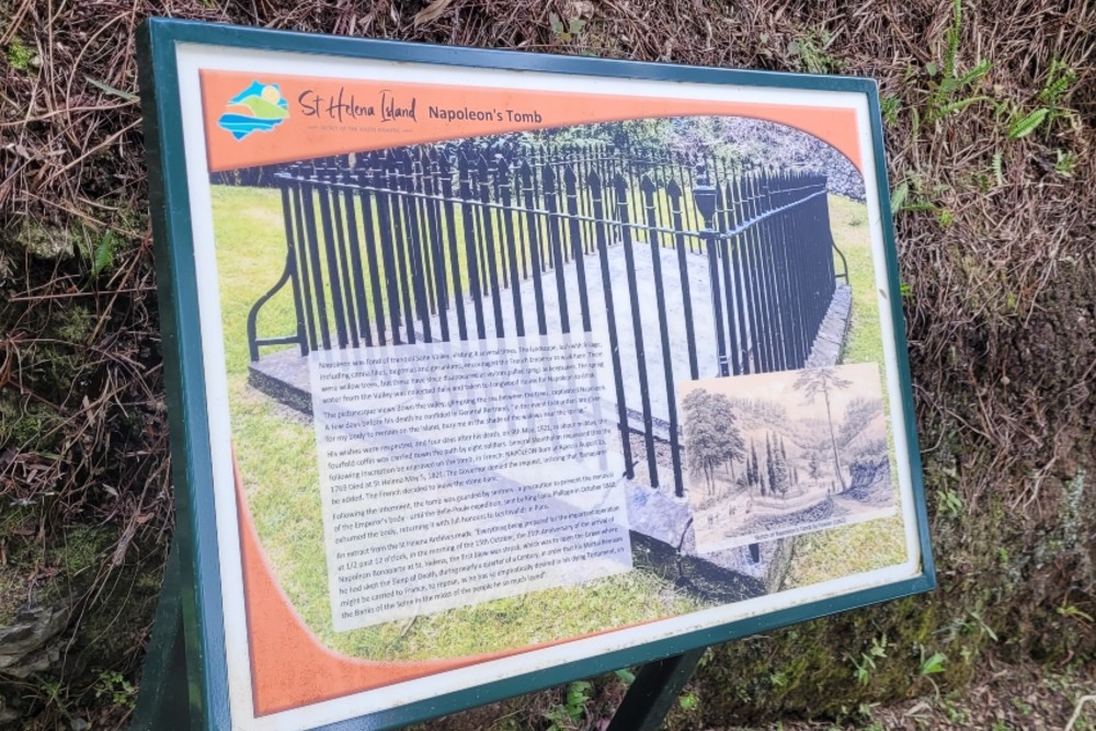 Temporary Grave of Napoleon Bonaparte #4