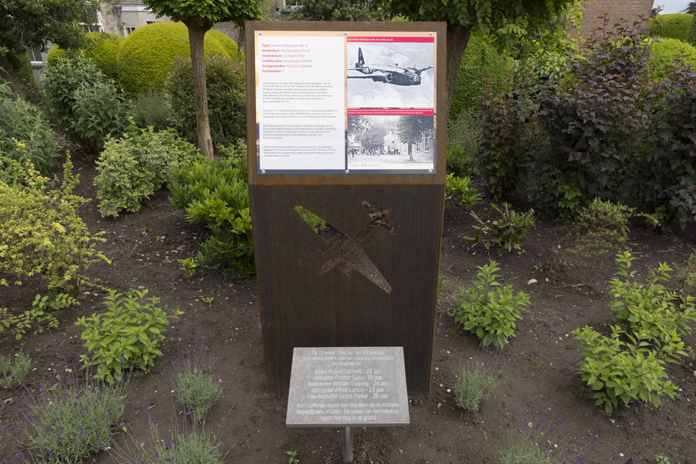 Memorial Crash Location Vickers Wellington Mk III BK348 QB-J #1