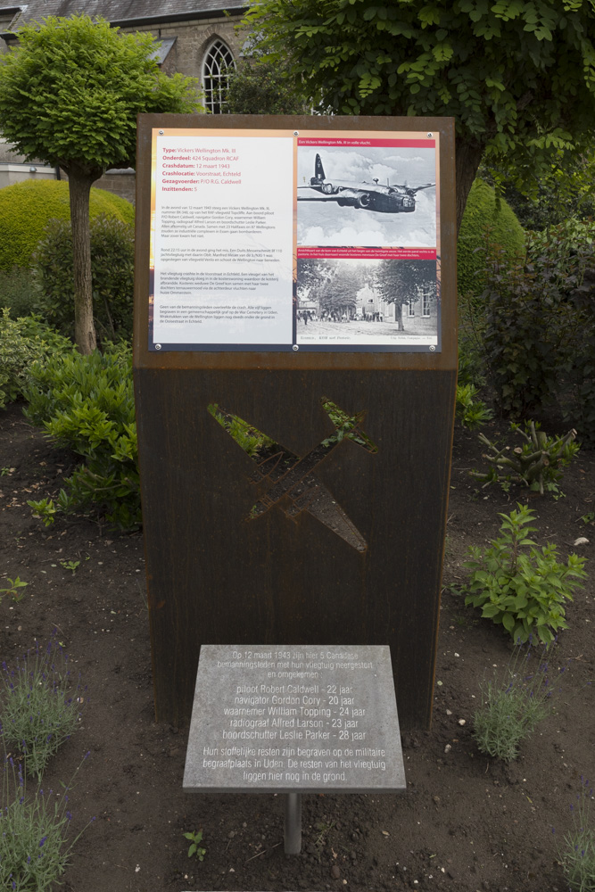 Memorial Crash Location Vickers Wellington Mk III BK348 QB-J #2