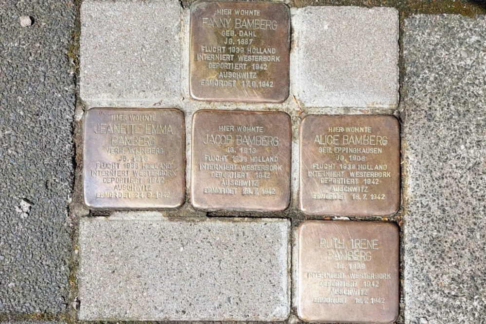 Stolpersteine Marktstraße 24     #1