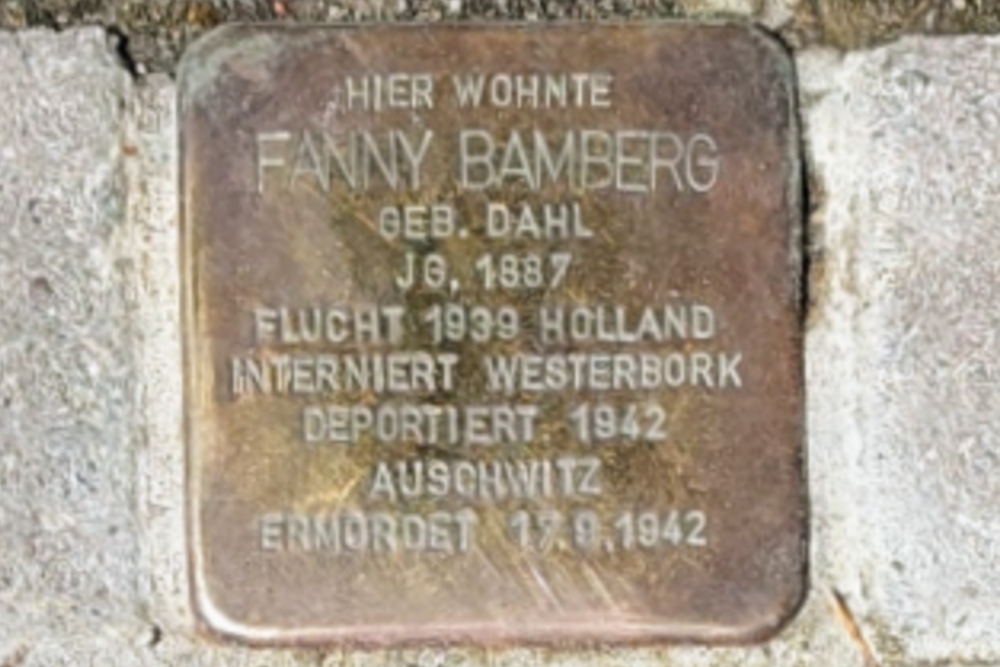 Stolpersteine Marktstraße 24     #3