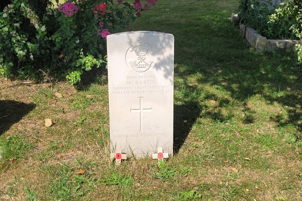 Commonwealth War Grave St. Katherine Churchyard #1