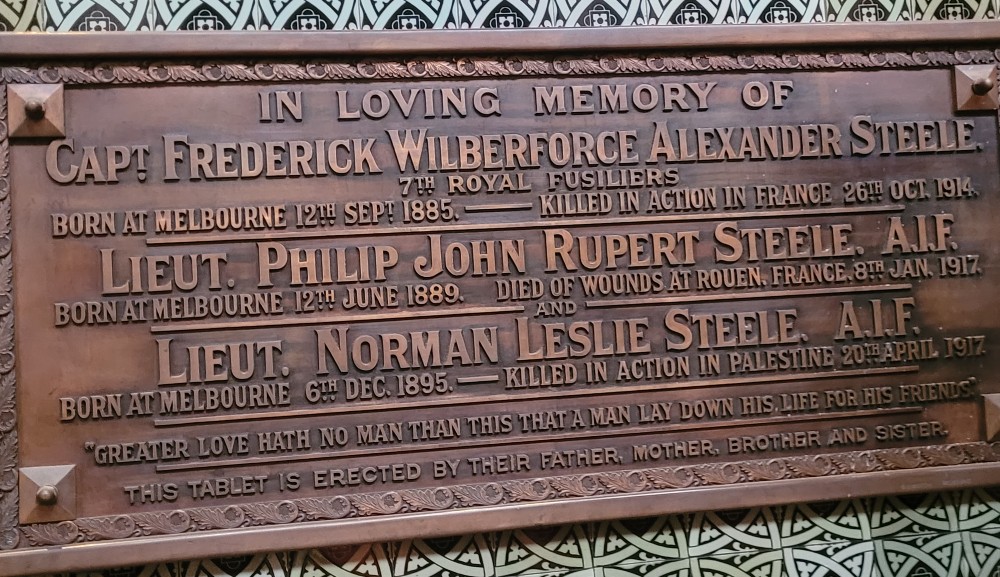 Memorials WW1 St Pauls Cathedral #6