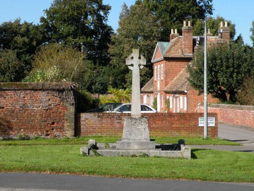 Oorlogsmonument Babraham #1