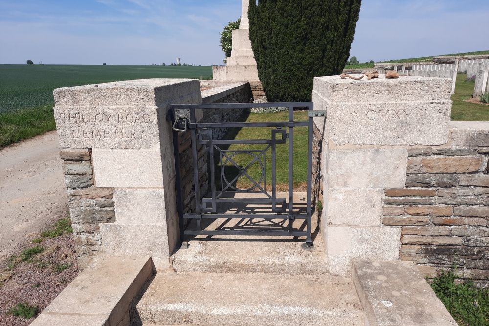 Commonwealth War Cemetery Thilloy Road #2
