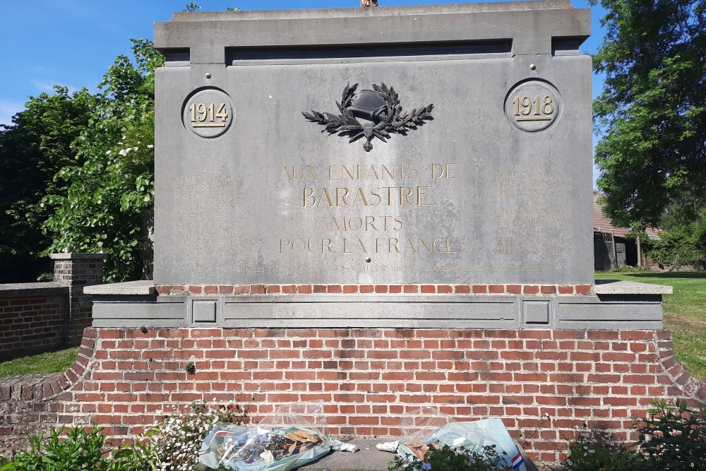 World War I Memorial Barastre #2