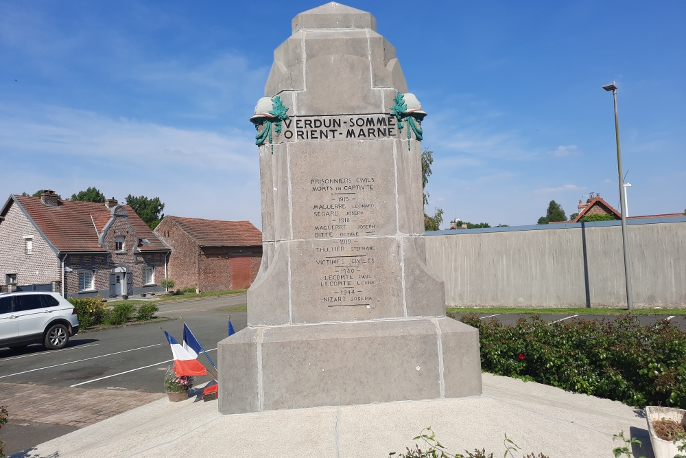 War Memorial Haplincourt #3
