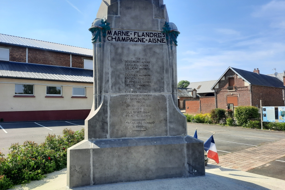 War Memorial Haplincourt #4