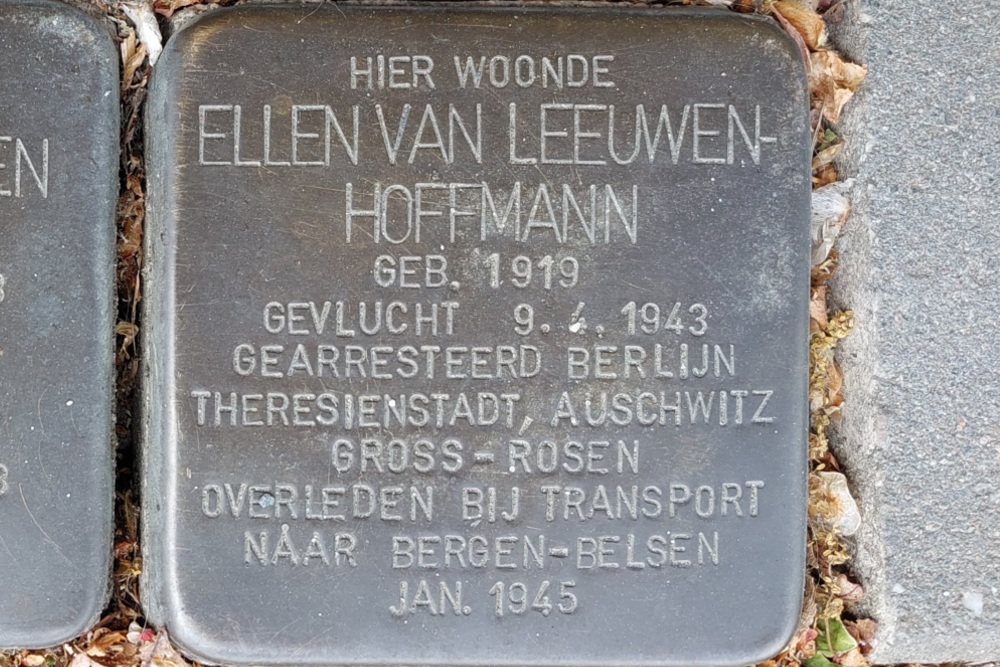 Stumbling Stones Spoorstraat 123 #4