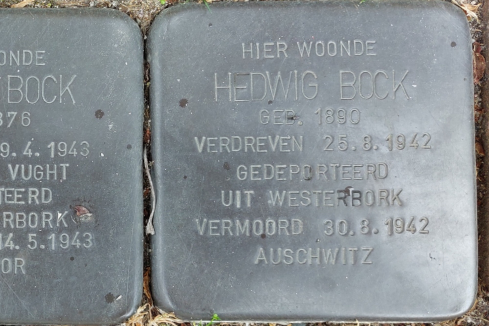Stumbling Stones Houtstraat 4-6 #4