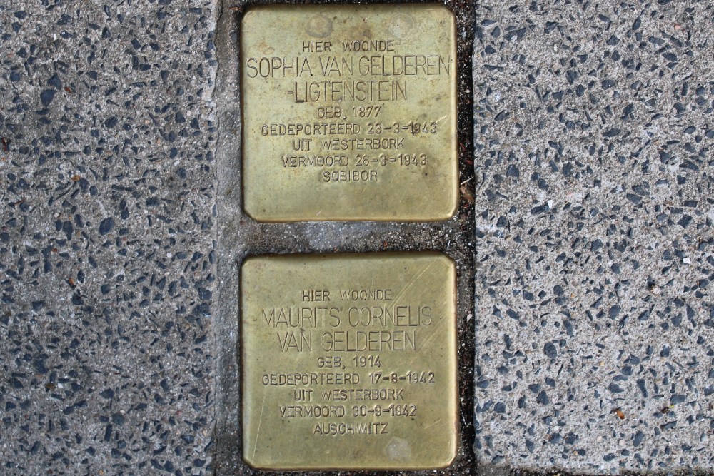 Stumbling Stones De Sitterlaan 98 #1