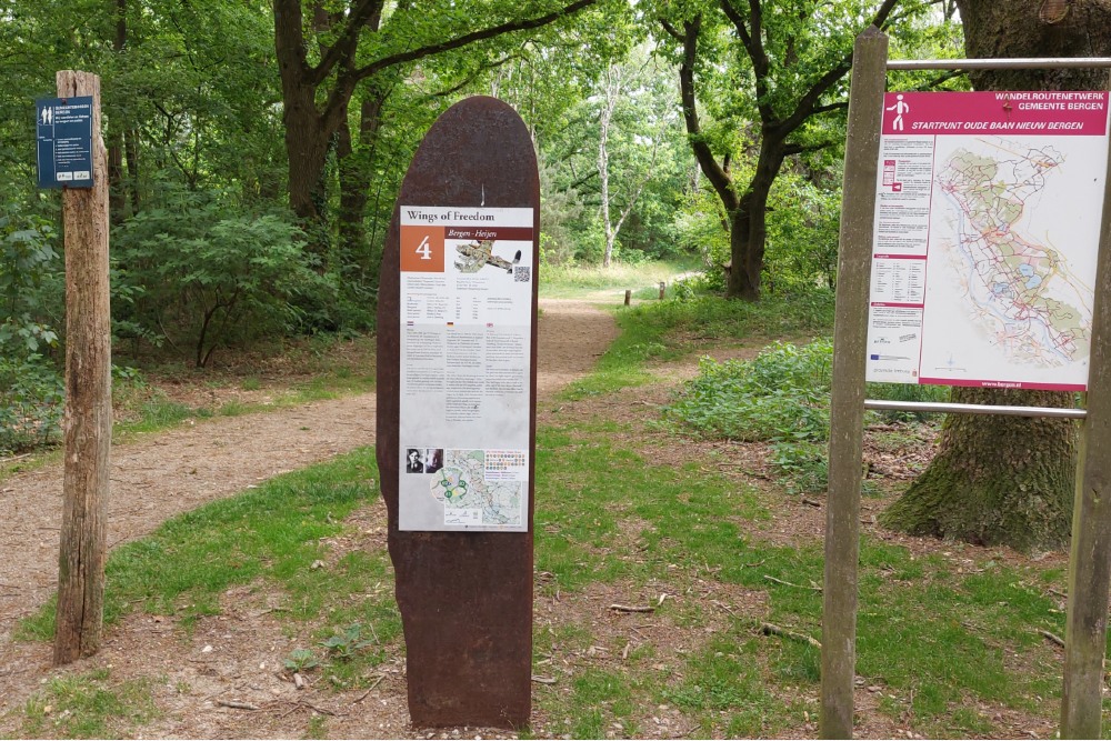 Cycle Route Wings of Freedom: Crash Site Lancaster Mk II, NN744 #2