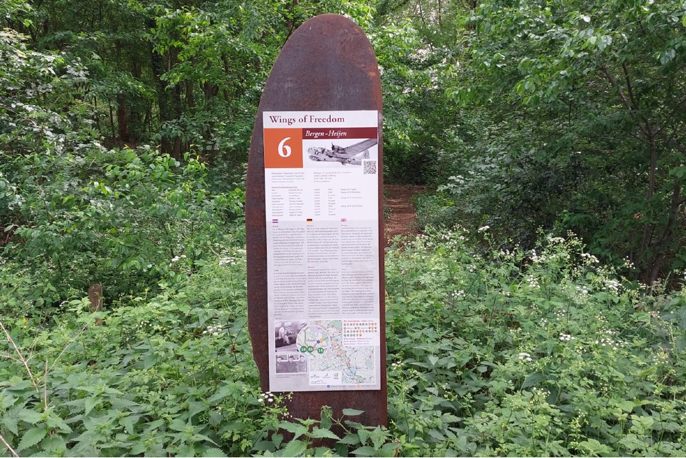 Cycle Route Wings of Freedom: Crash Site B-17, G-20-BO, W-No. 42-31510, WA-D #3