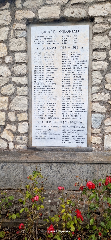 Oorlogsmonument Rocca Canterano  #3