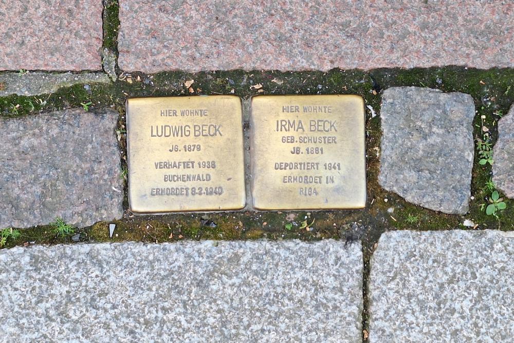 Stumbling Stones Weidenhäuserstraße 31 #1