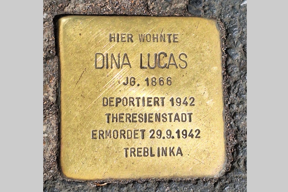 Stumbling Stone Bahnhofstraße 10 #1