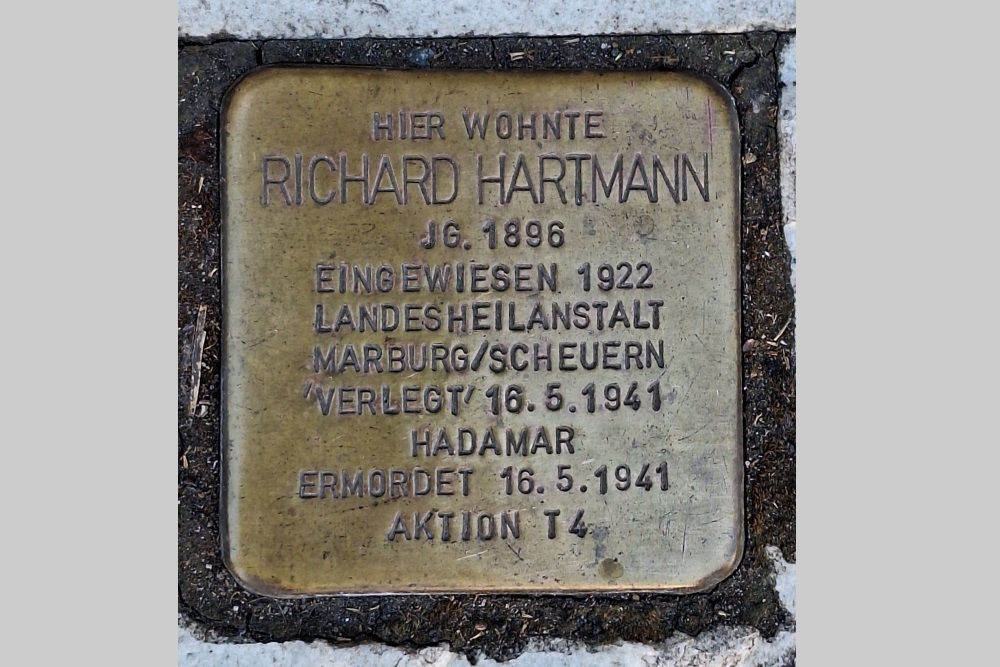 Stumbling Stone Bahnhofstraße 3 #1