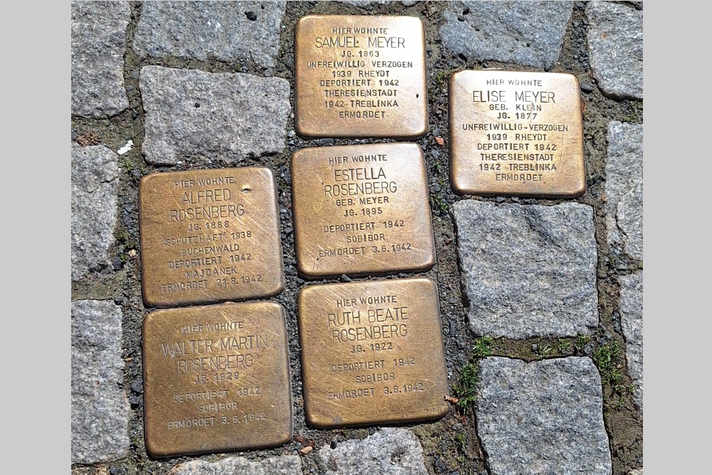 Stumbling Stones Barfüßerstraße 50 #1