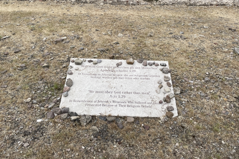 Memorials former Barrack 45 Buchenwald #3