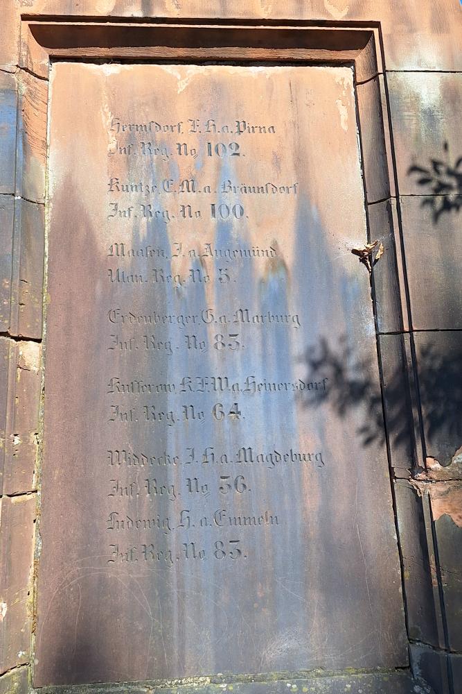Mass Grave Franco-Prussian War Marburger Hauptfriedhof #5