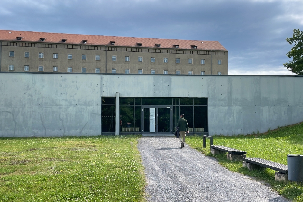 Exhibit building Soviet Russian Special Camp 2 Buchenwald #1
