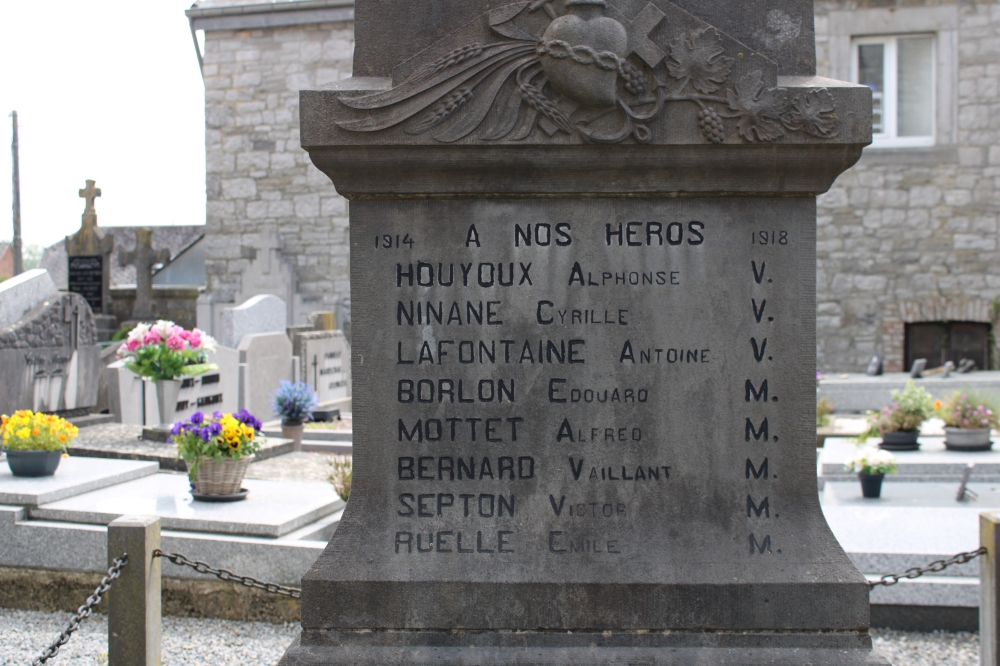 War Memorial Tohogne Cemetery #2