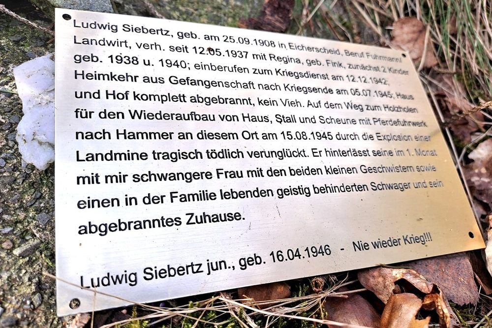 Memorial Siebertz Hammer-Simmerath #3