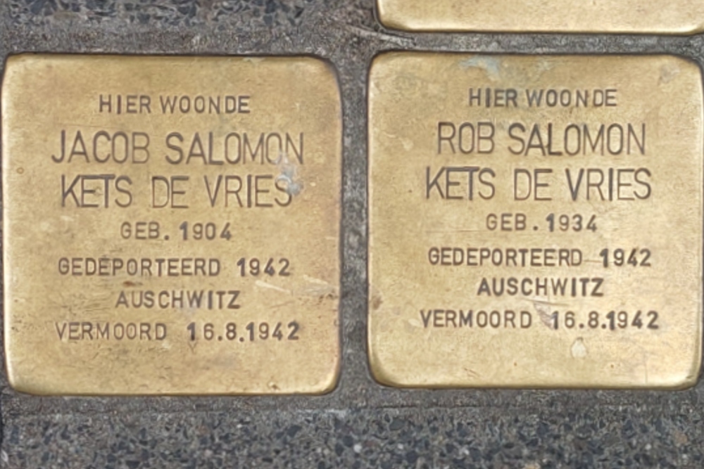 Stolpersteine Schiedamseweg 65a #3