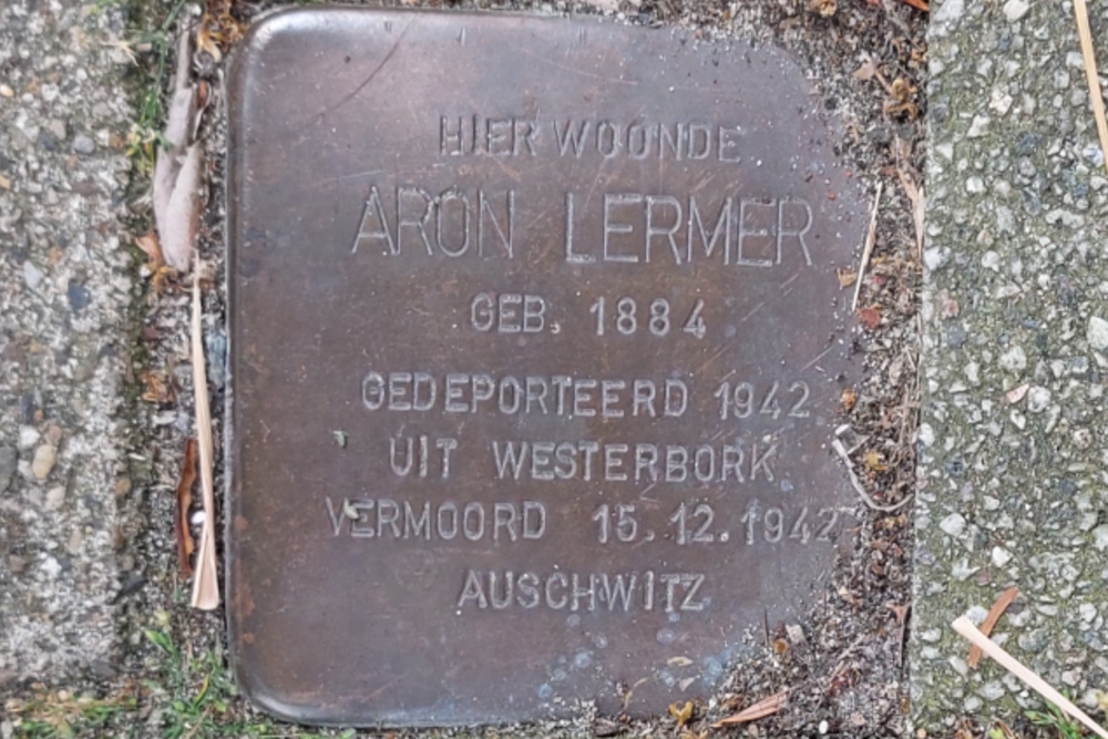 Stolpersteine Van der Hilststraat 12a #4
