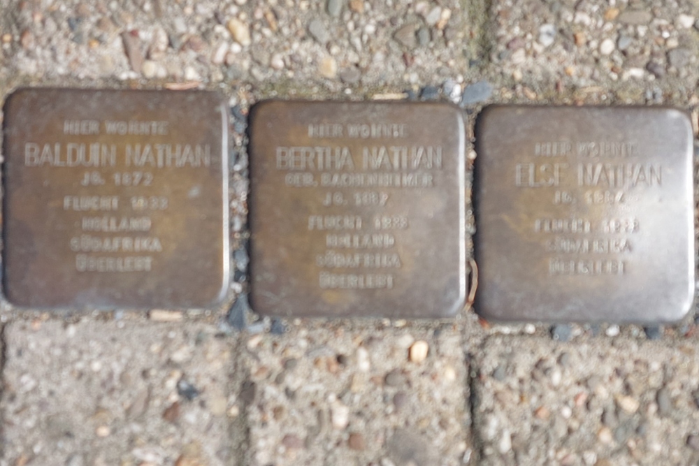 Stolpersteine Hohenzollernstraße 8 #1