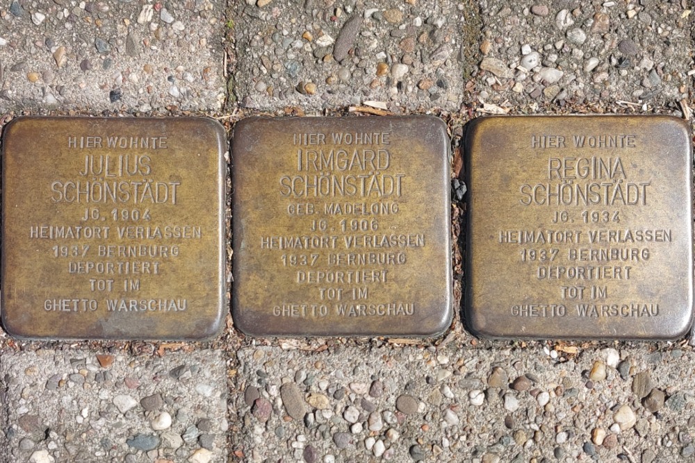 Stumbling Stones Hohenzollernstraße 14 #1