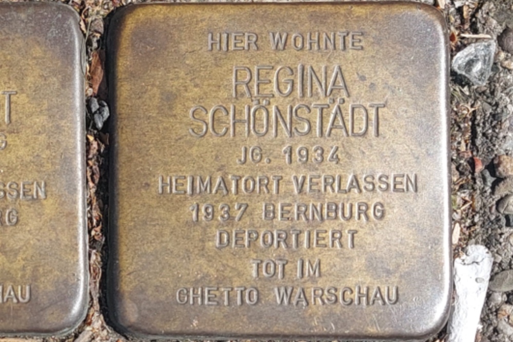 Stumbling Stones Hohenzollernstraße 14 #4
